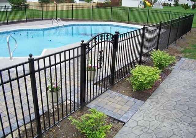 Pool Gate — Egg Harbor Township, NJ — EV Lawn and Landscape