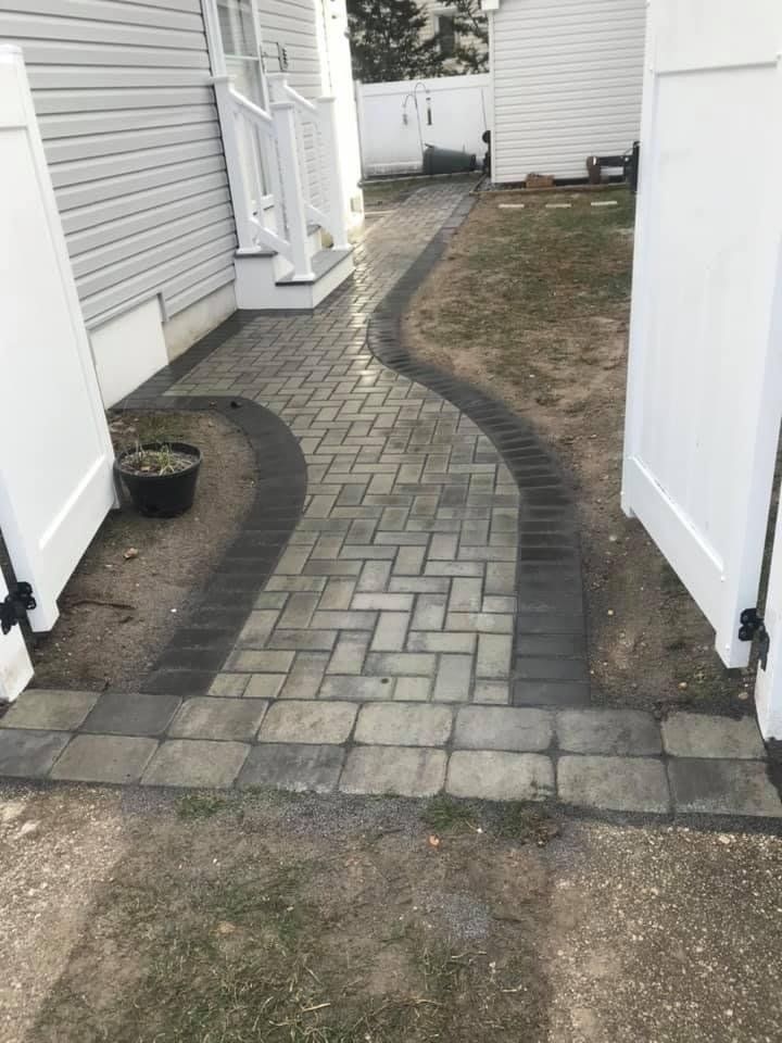 Walkway — Egg Harbor Township, NJ — EV Lawn and Landscape