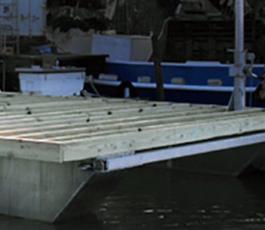 Aluminum Pontoons and Barges