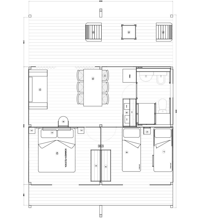 Tenda Compy per glamping