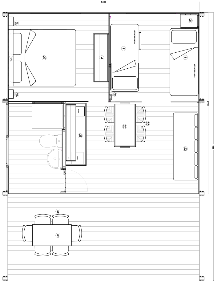 Tenda Compy per glamping