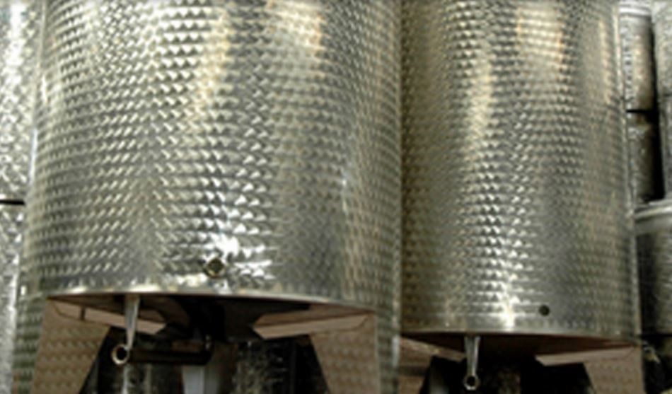 contenitore in alluminio per vino