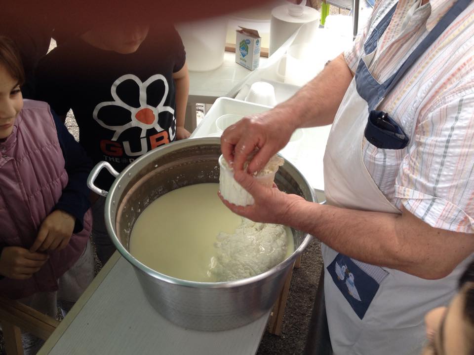 produzione di ricotta