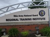 A sign for the ohio army national guard regional training institute.