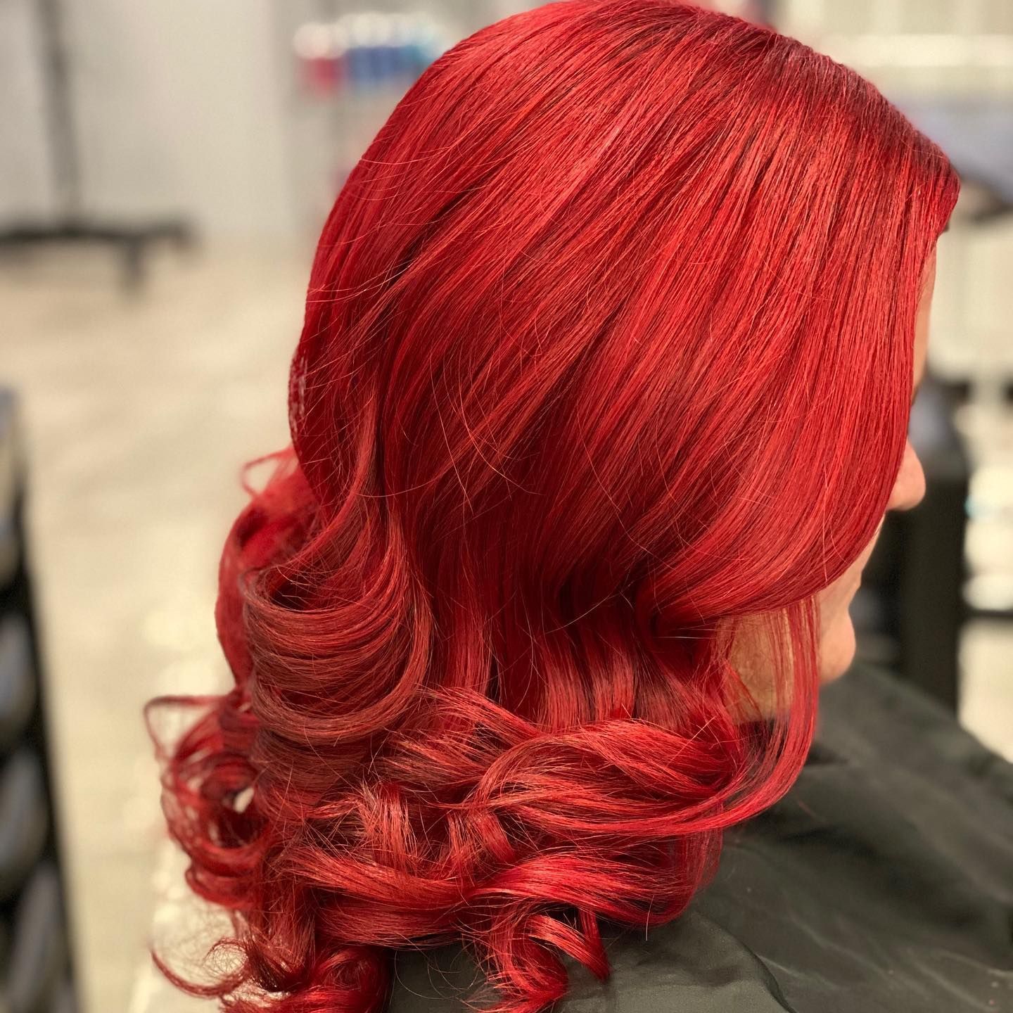 Wavy Hair Dyed Shades of Blue, Teal, and Purple — Wow! Excellence in Hair in Toowoomba, QLD