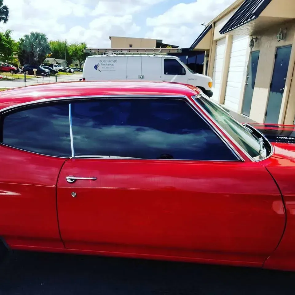 Red Car — Miramar, FL — Oscar Tint Solutions