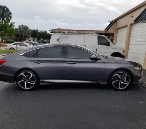 Black Car — Miramar, FL — Oscar Tint Solutions