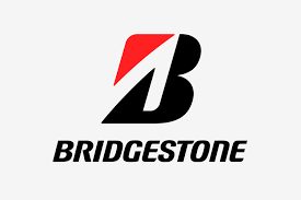 Il logo bridgestone è su sfondo bianco.
