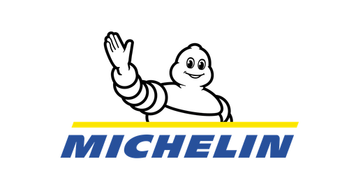 Il logo Michelin è un personaggio dei cartoni animati che agita la mano.