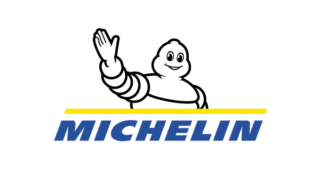 Il logo Michelin è un personaggio dei cartoni animati che agita la mano.