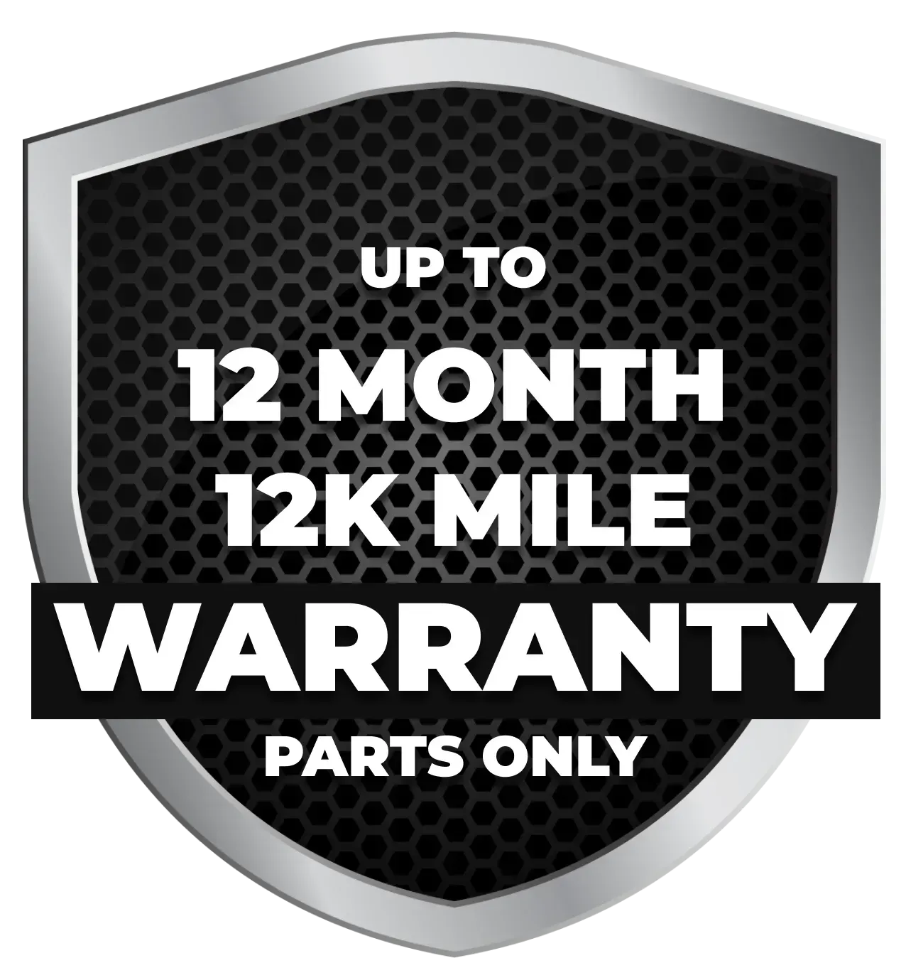 12 Month 12K Mile Warranty Logo | Garry's Service Center