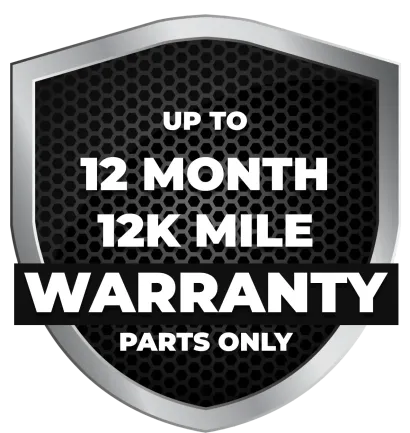 12 Month 12K Mile Warranty Logo | Garry's Service Center