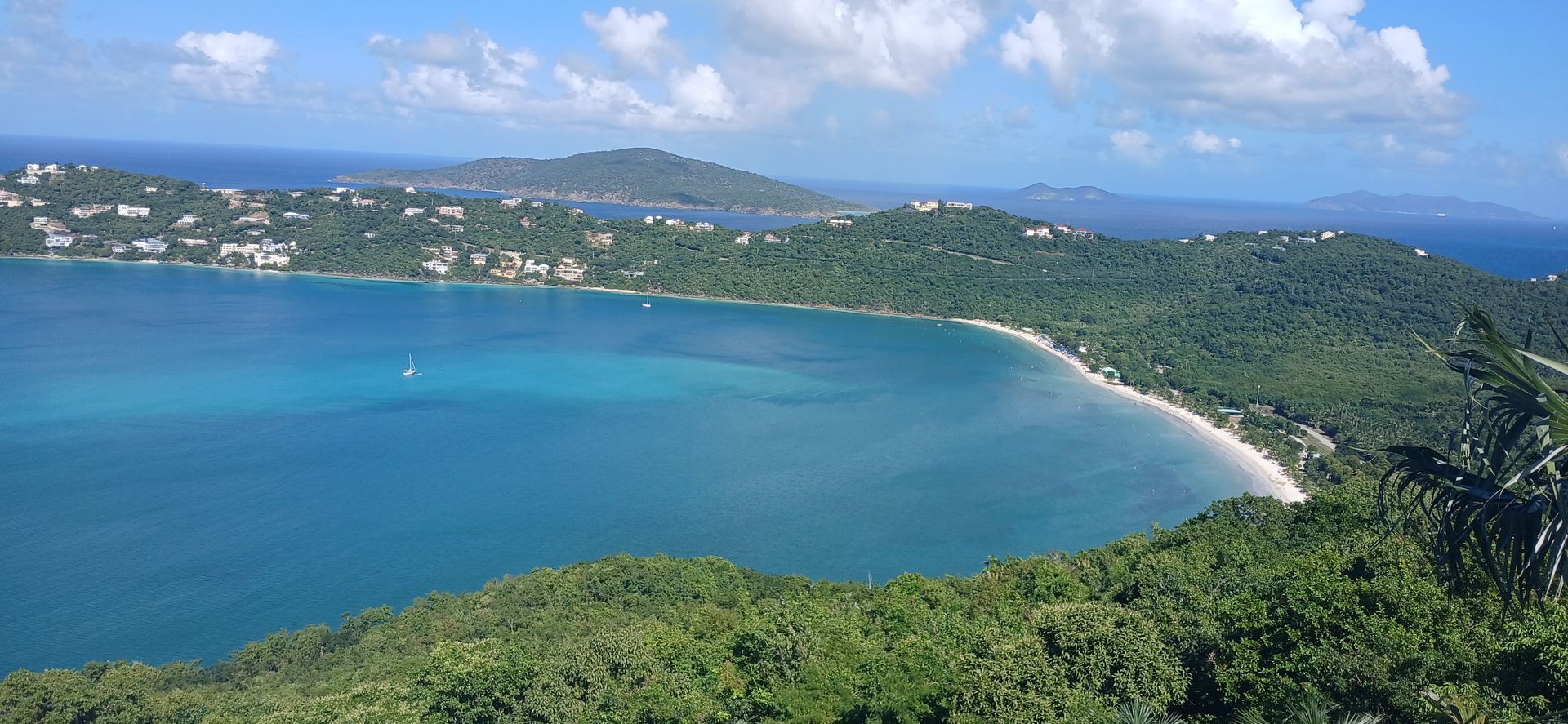 Magen's Bay in view