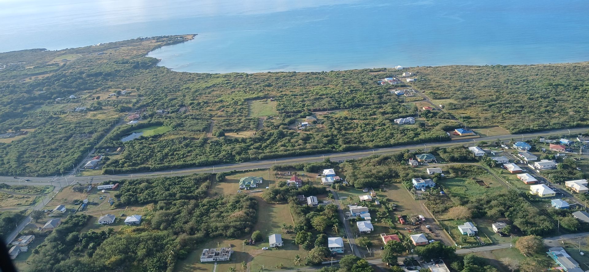 Aerial view Estate Whim, St. Croix