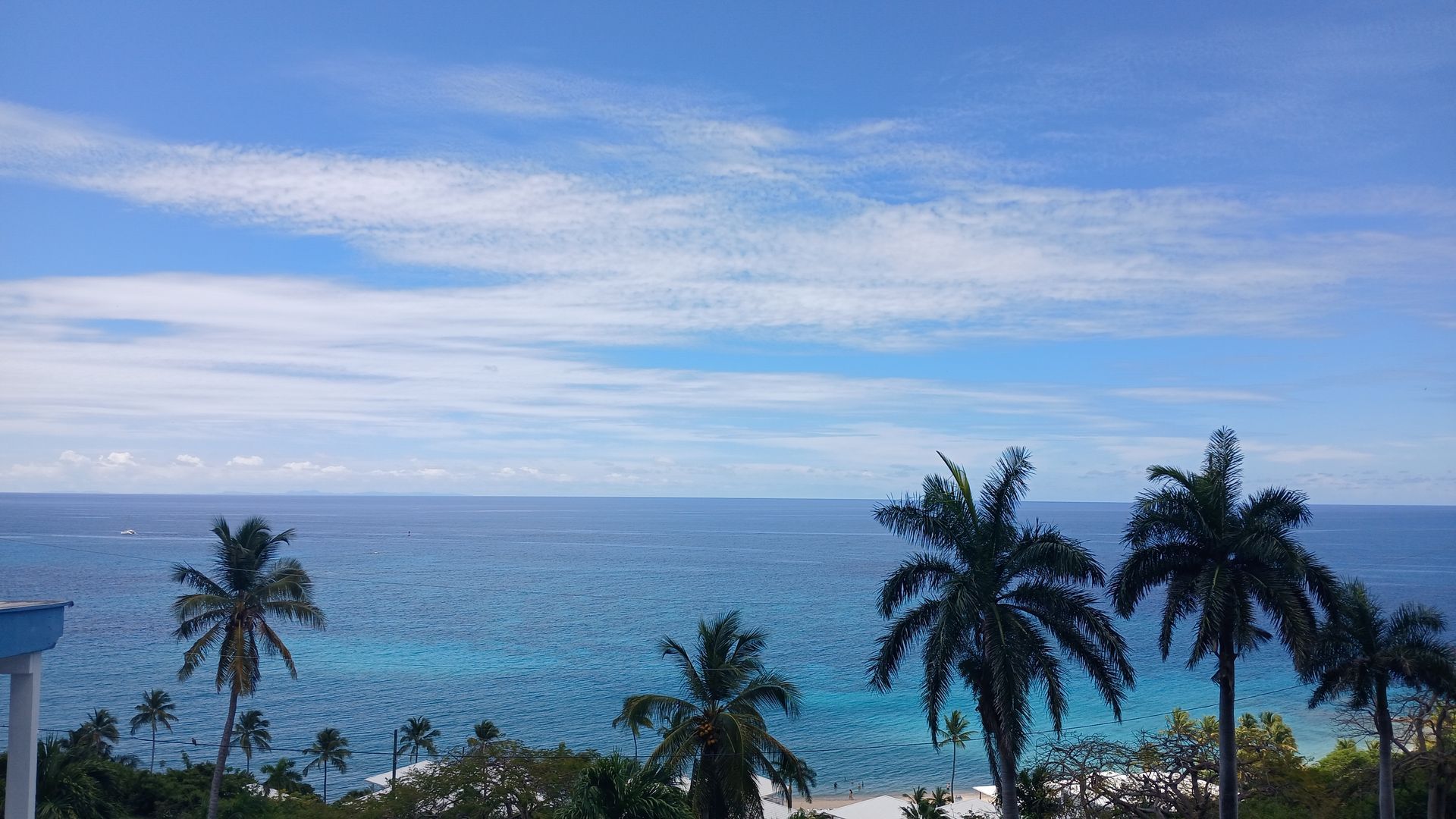 Morningstar Beach in view