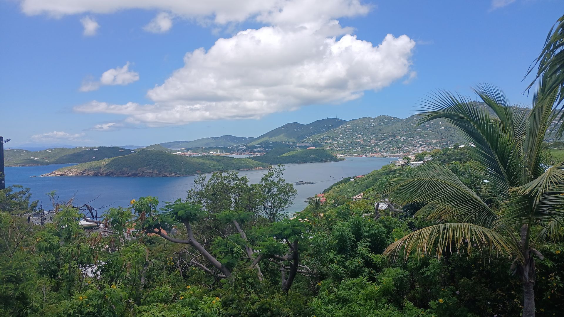 Water Island and Hassell Island in view