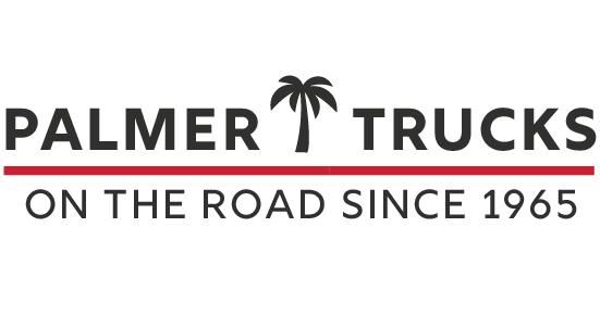 Logo for Palmer Trucks featuring the text 