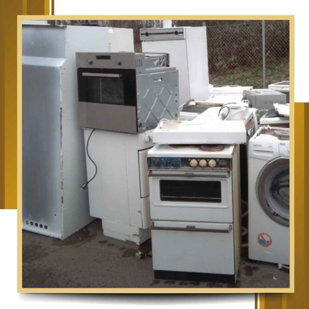 appliances garbage junk