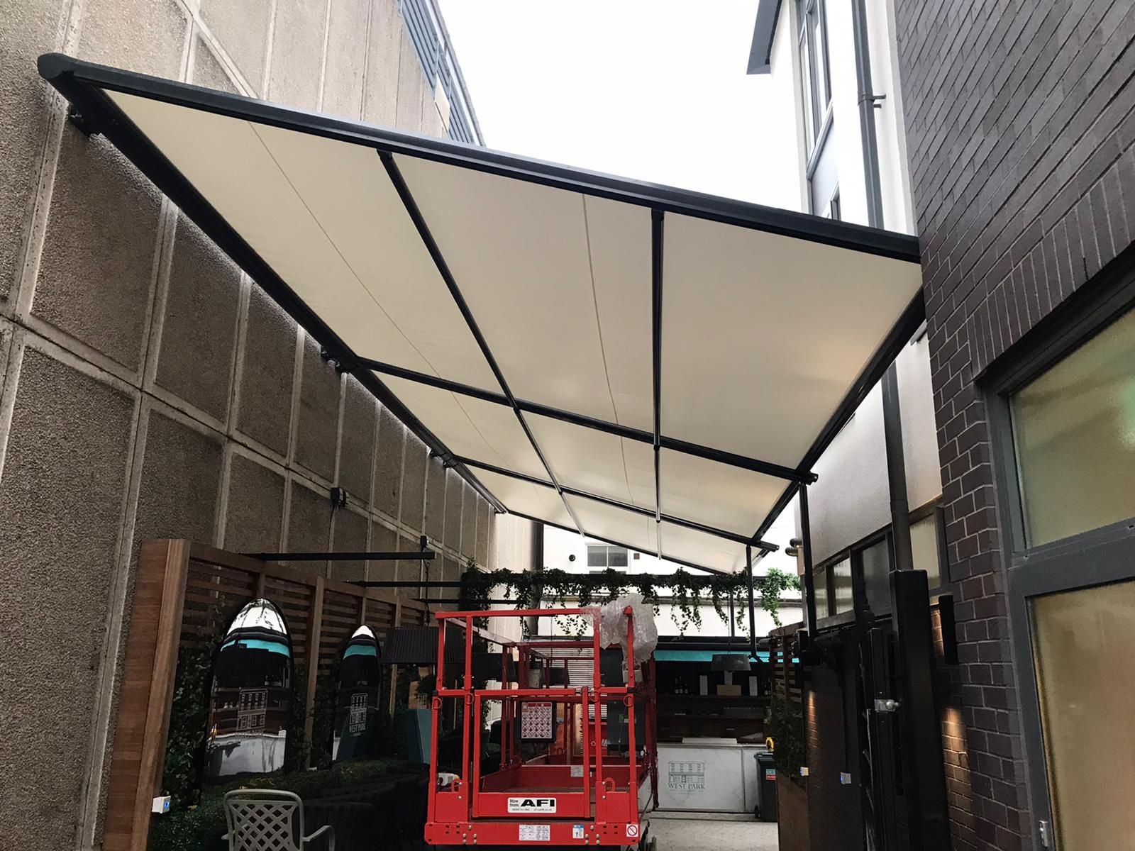 Pergoline Awnings for Store