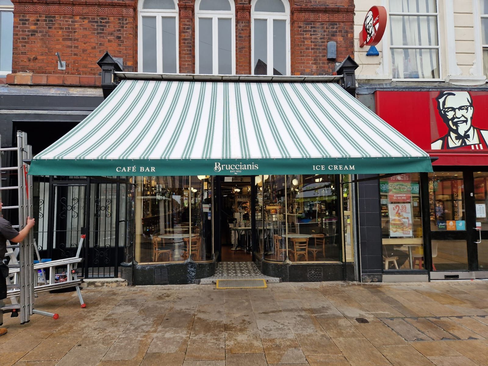 Commercial Awnings for Local Shop
