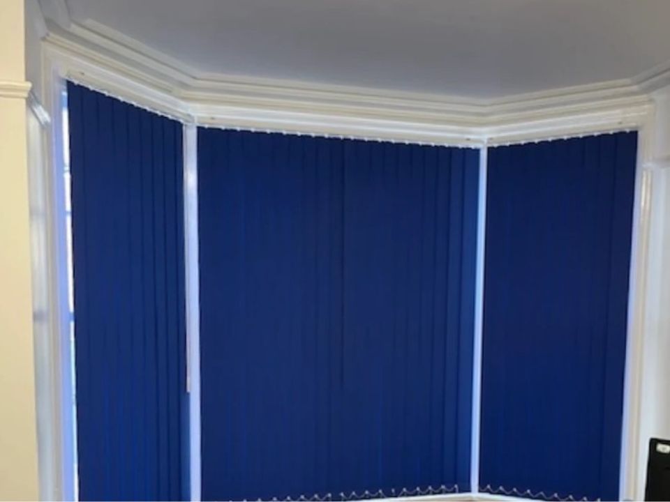 Blue Colour Window Blinds