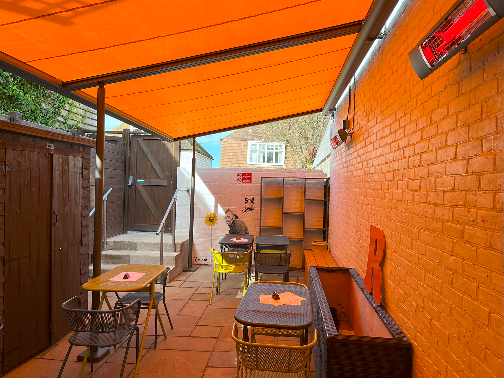 Revival Food & Mood Seating Area Patio