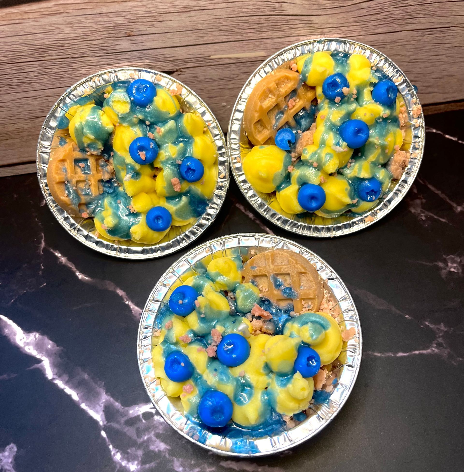 Blueberry Lemon Dessert Candle