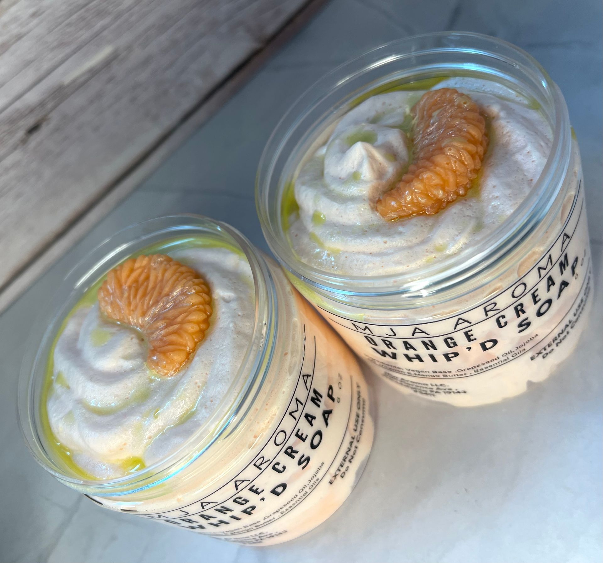 Orange Cream Whip'D Soap