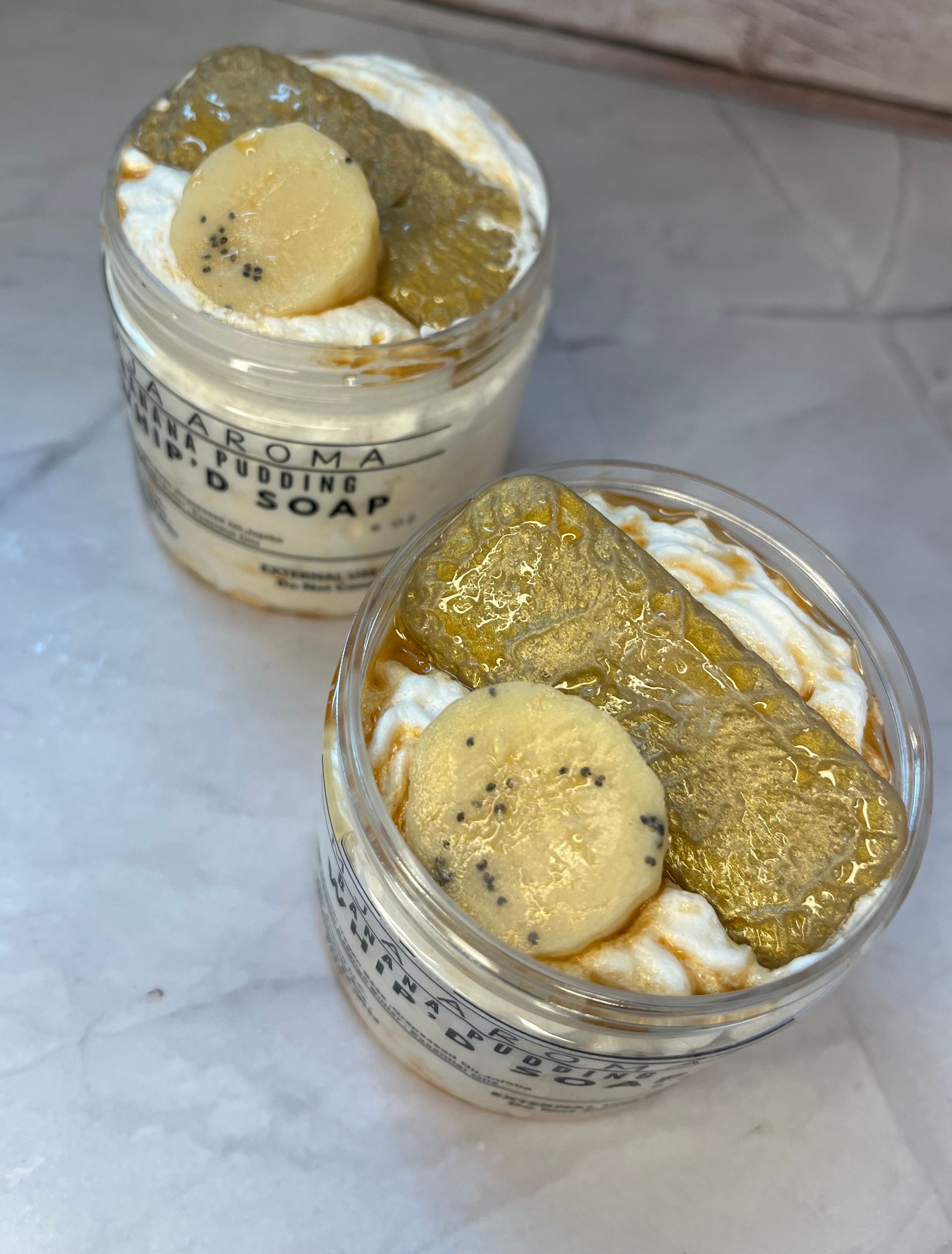 Banana Pudding Whip'd Soap