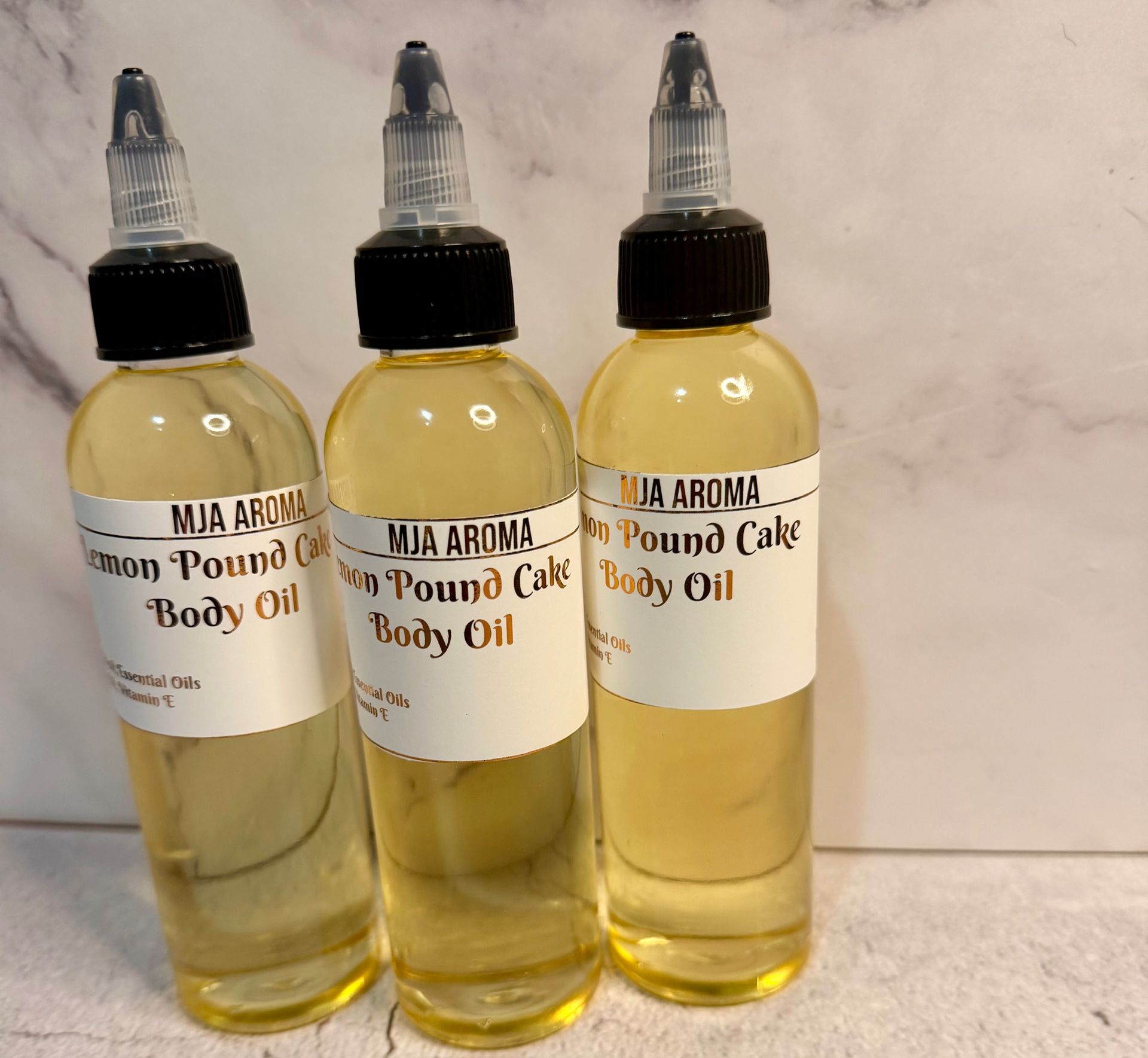 Lemon Pound Cake Body Oil