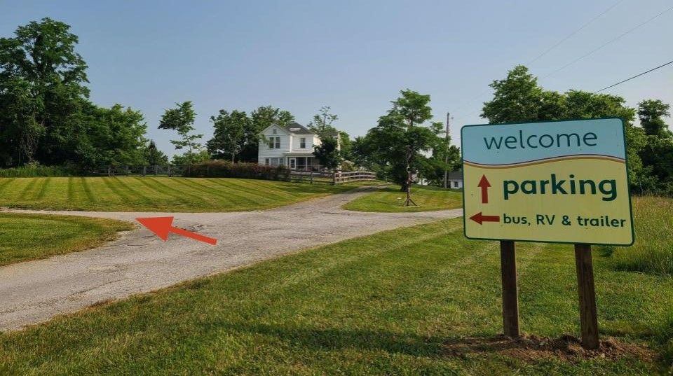 School bus parking diagram for JSP field trips