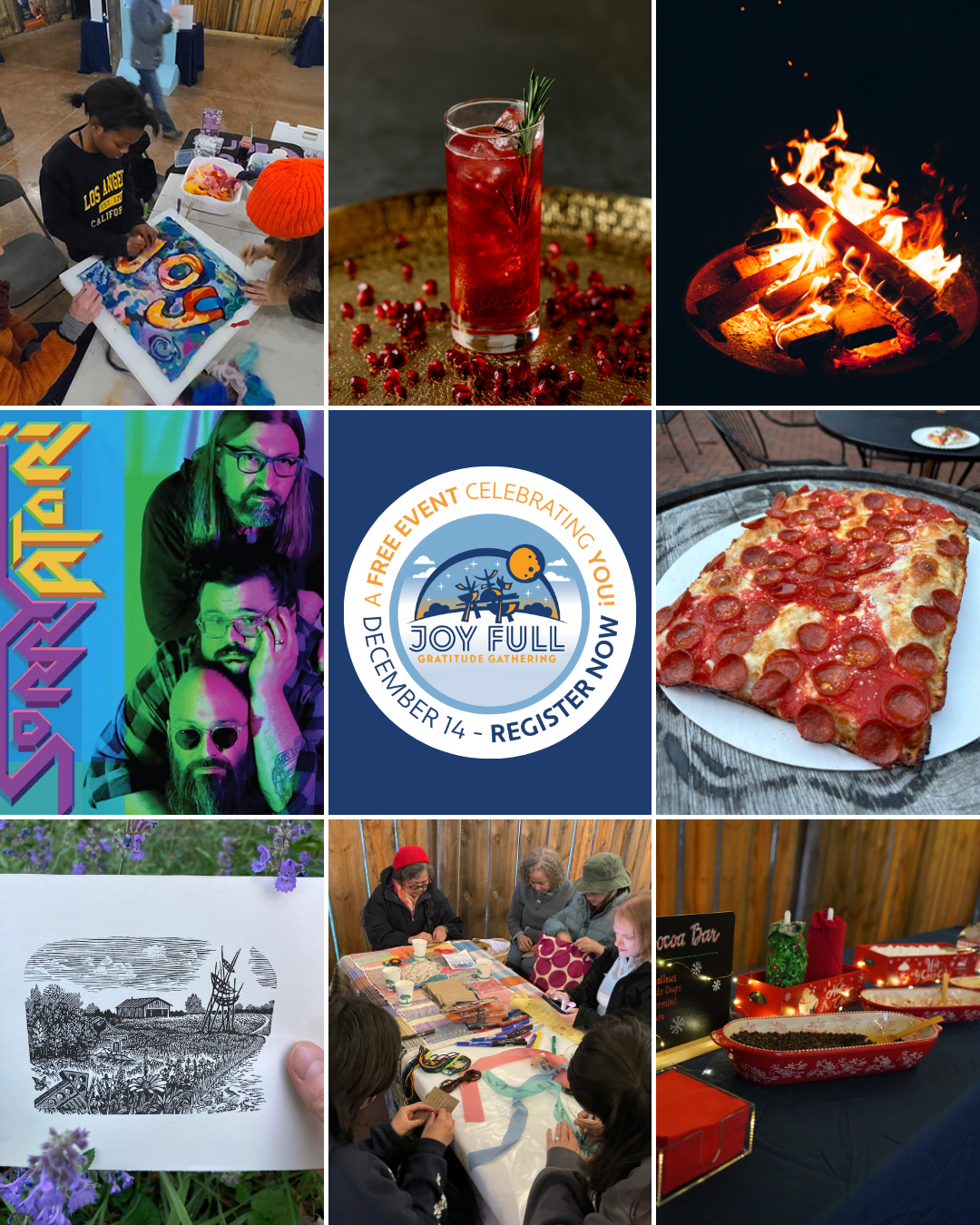 Joy Full Gratitude Gathering Images