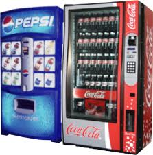 Pepsi and Coca Cola Vending Machine — Vending in Portsmouth, RI