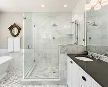 Model Bathroom - Granite Countertops in Huntington, NY