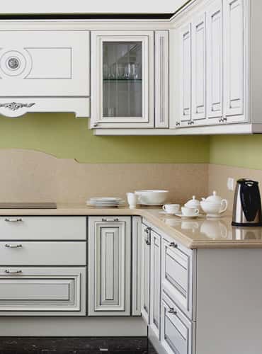 Interior Modern White Kitchen - Cabinets in Huntington, NY Interior Modern White Kitchen - Cabinets in Huntington, NY
