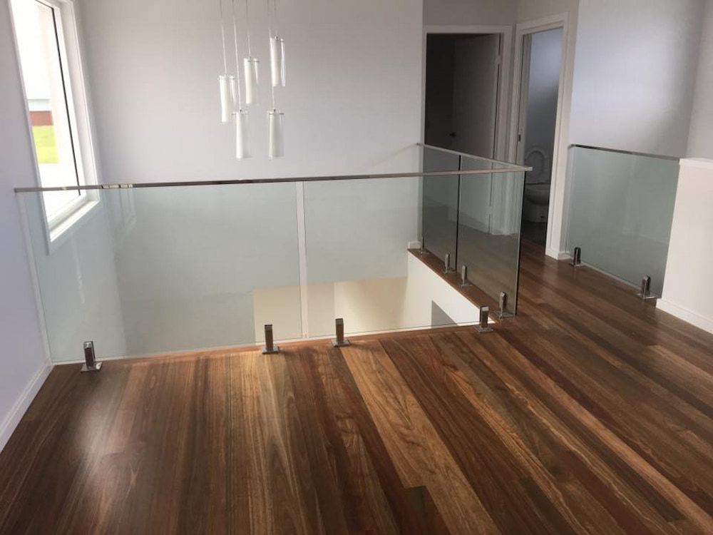 White Wall with a Glass Screens  — Riverside Aluminium & Stainless in Coolongolook, NSW
