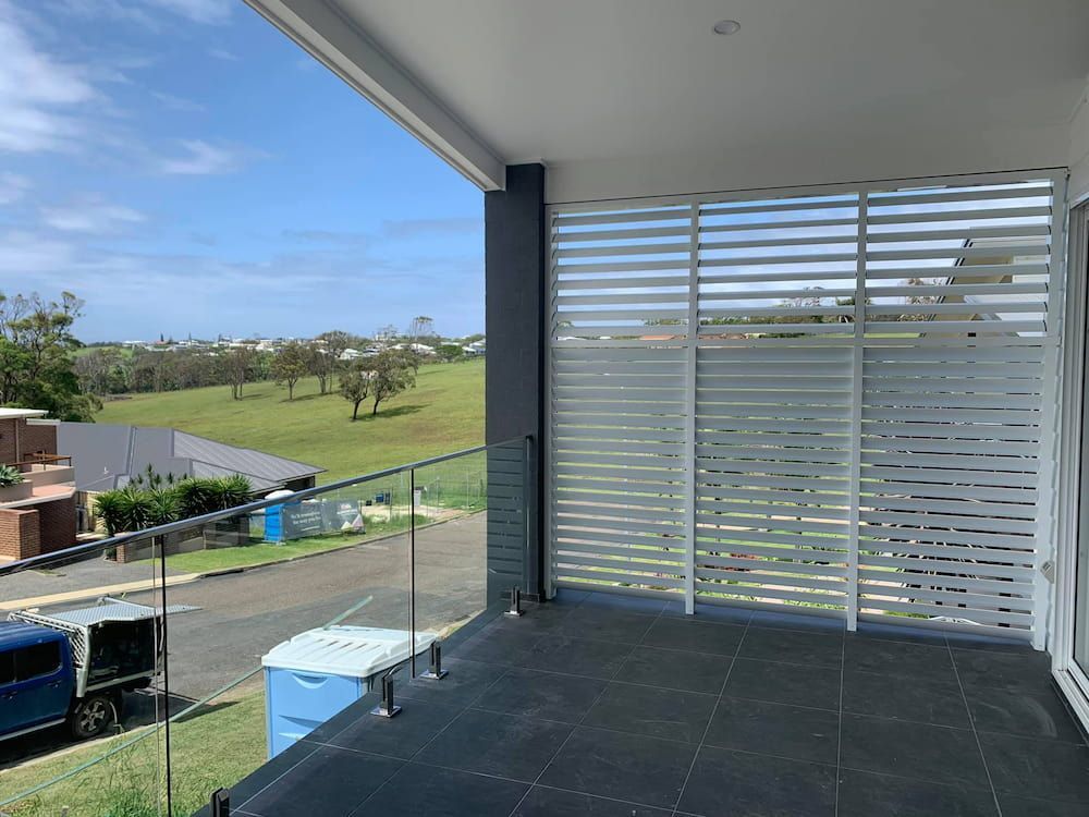There is a Balcony With a View of a Field — Riverside Aluminium & Stainless in Gloucester, NSW