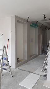 intervento di posa lavorazioni in cartongesso