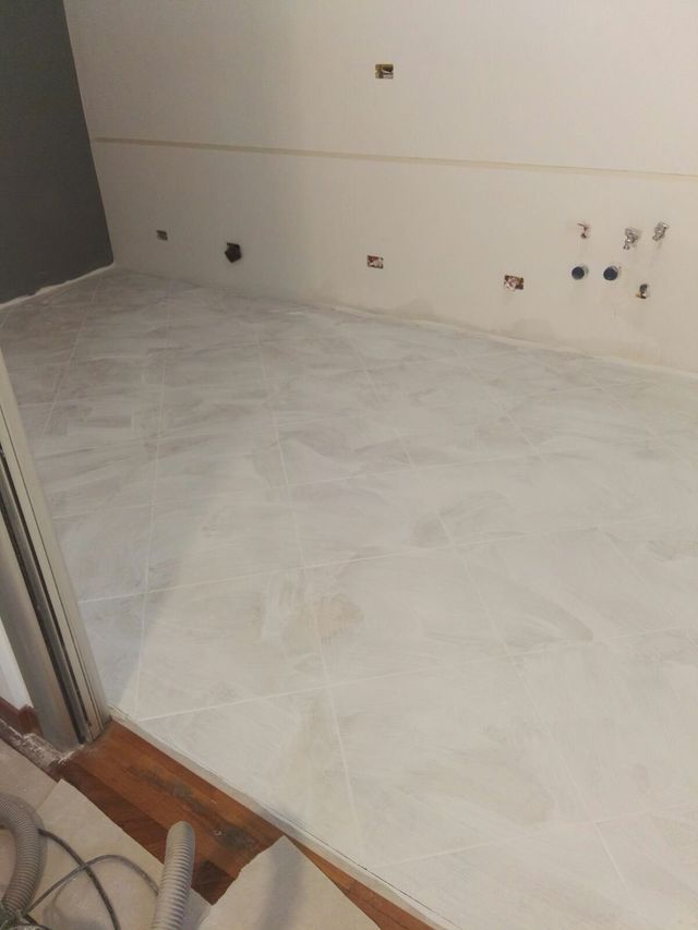 posa di pavimento in resina