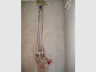 tubi di impianto idraulico