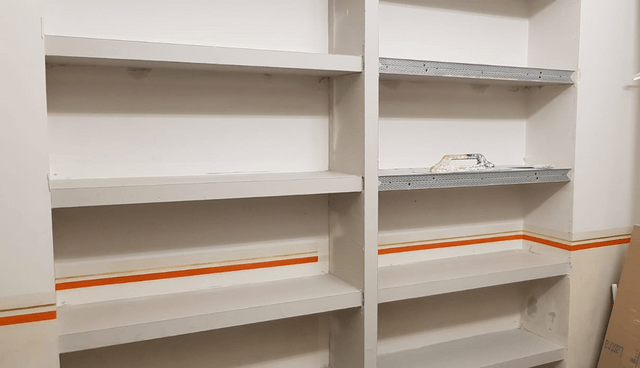 ripiani in cartongesso
