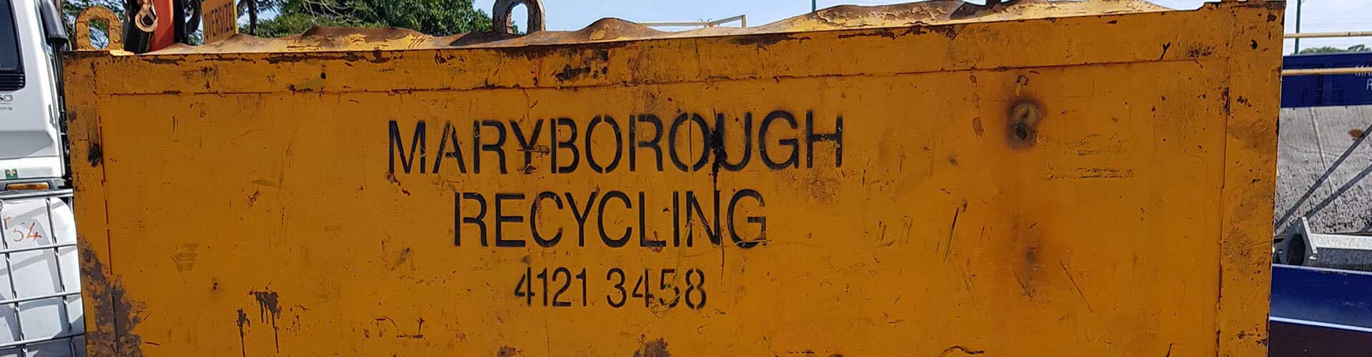 Banner 2 - Maryborough Recycling