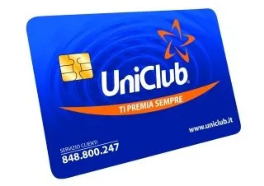 fidelity card circuito UniClub