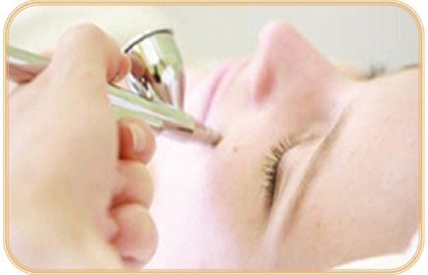 ossigeno dermo-infusione sul viso