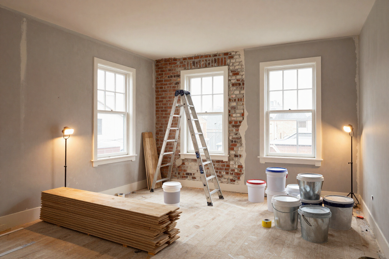 Philadelphia renovation in progress