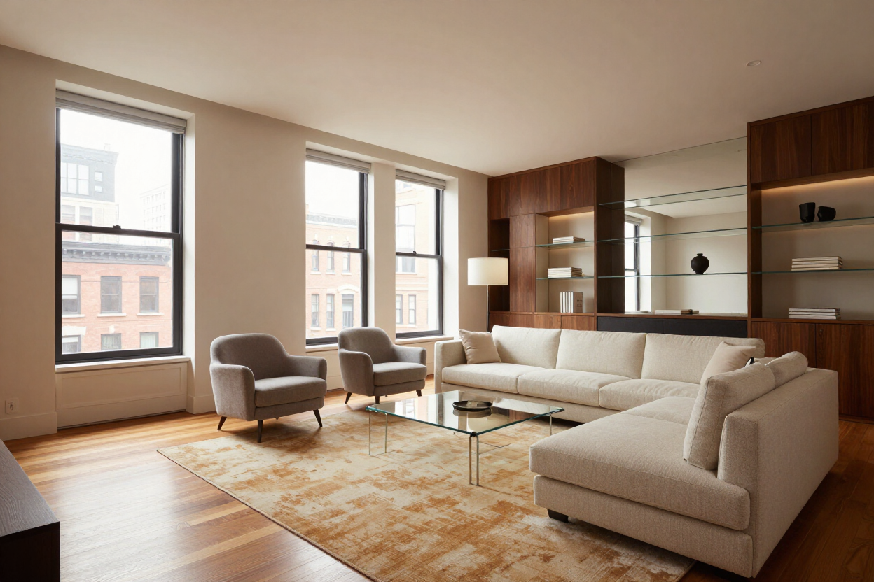 Luxury investment property interior