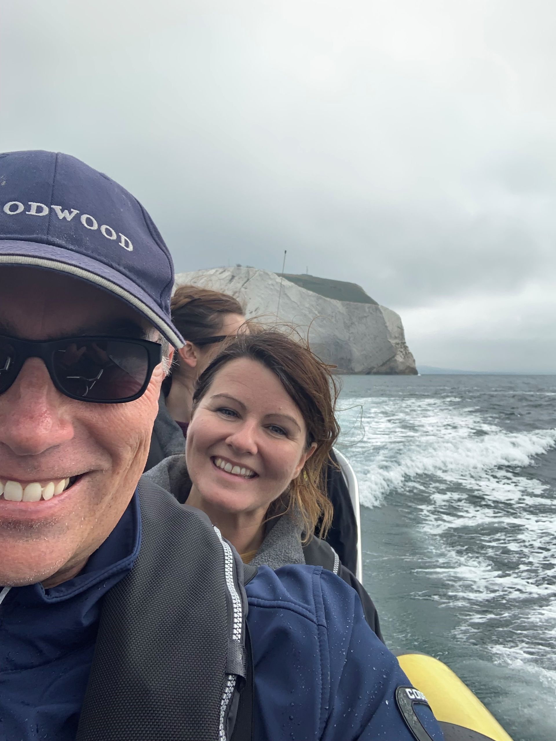 Darren and Kelly on a Rib