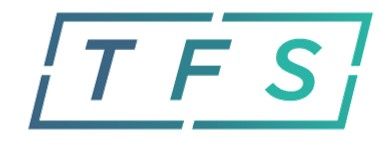 A logo for a company called tfs.