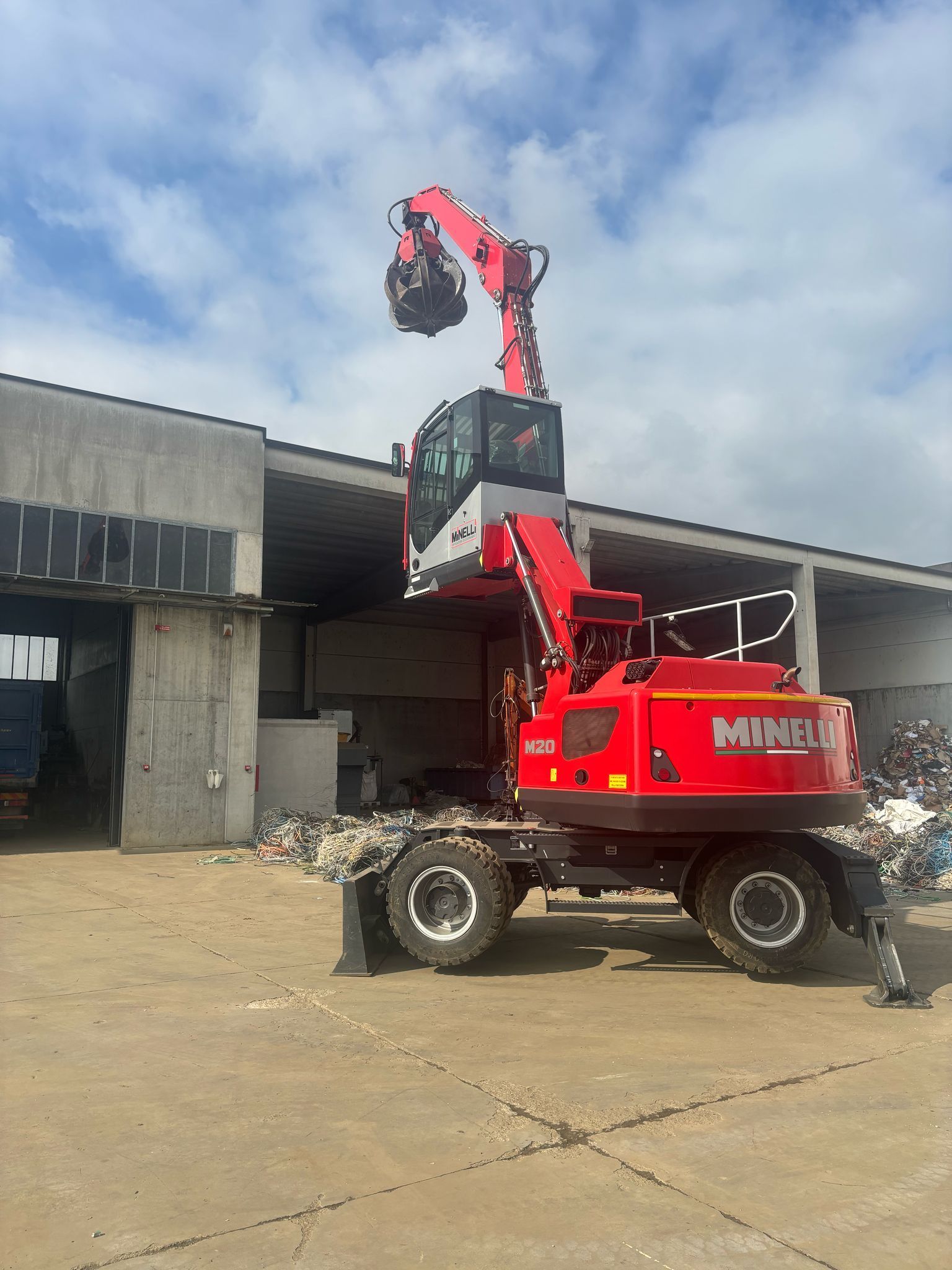 Marletta recupero e smaltimento rottami ferrosi Candiolo - Torino