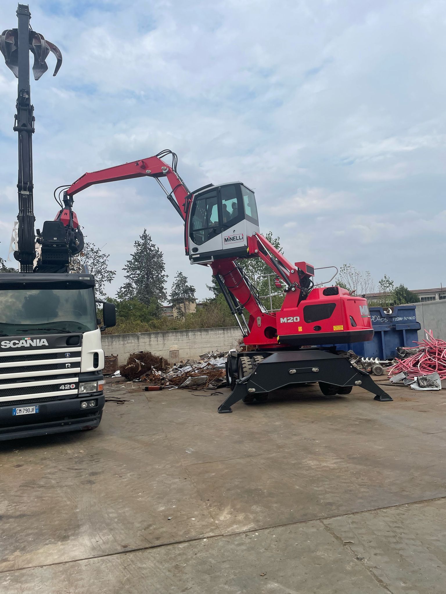 Marletta recupero e smaltimento rottami ferrosi Candiolo - Torino